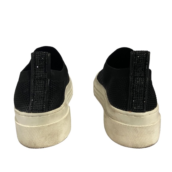 Steve Madden Sabina Sneaker in Black Size 6 - Picture 4 of 8